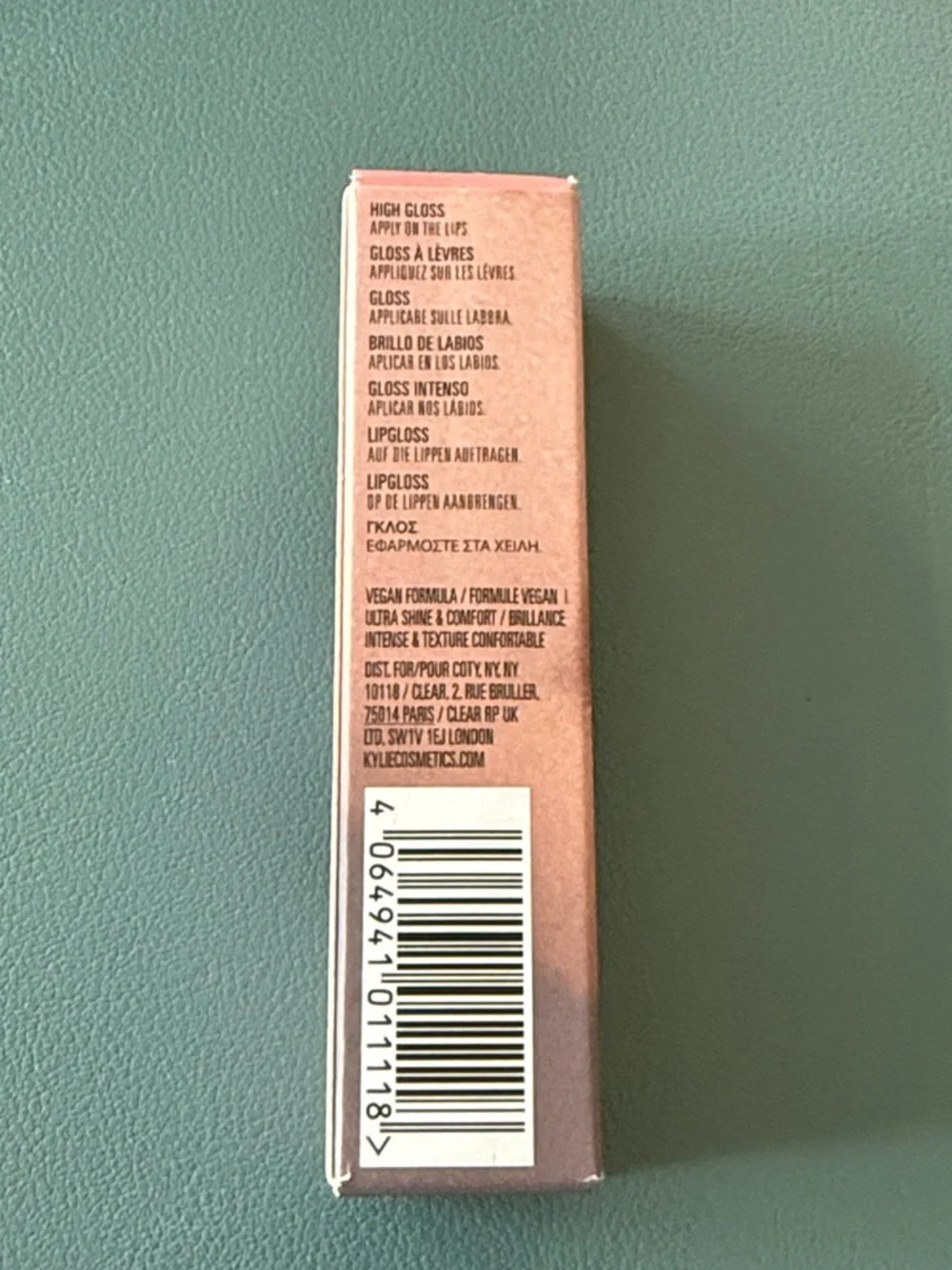 Kylie Jenner High Gloss Lip‎ Gloss damn Gina 0.11 fl oz / 3.3 mL
